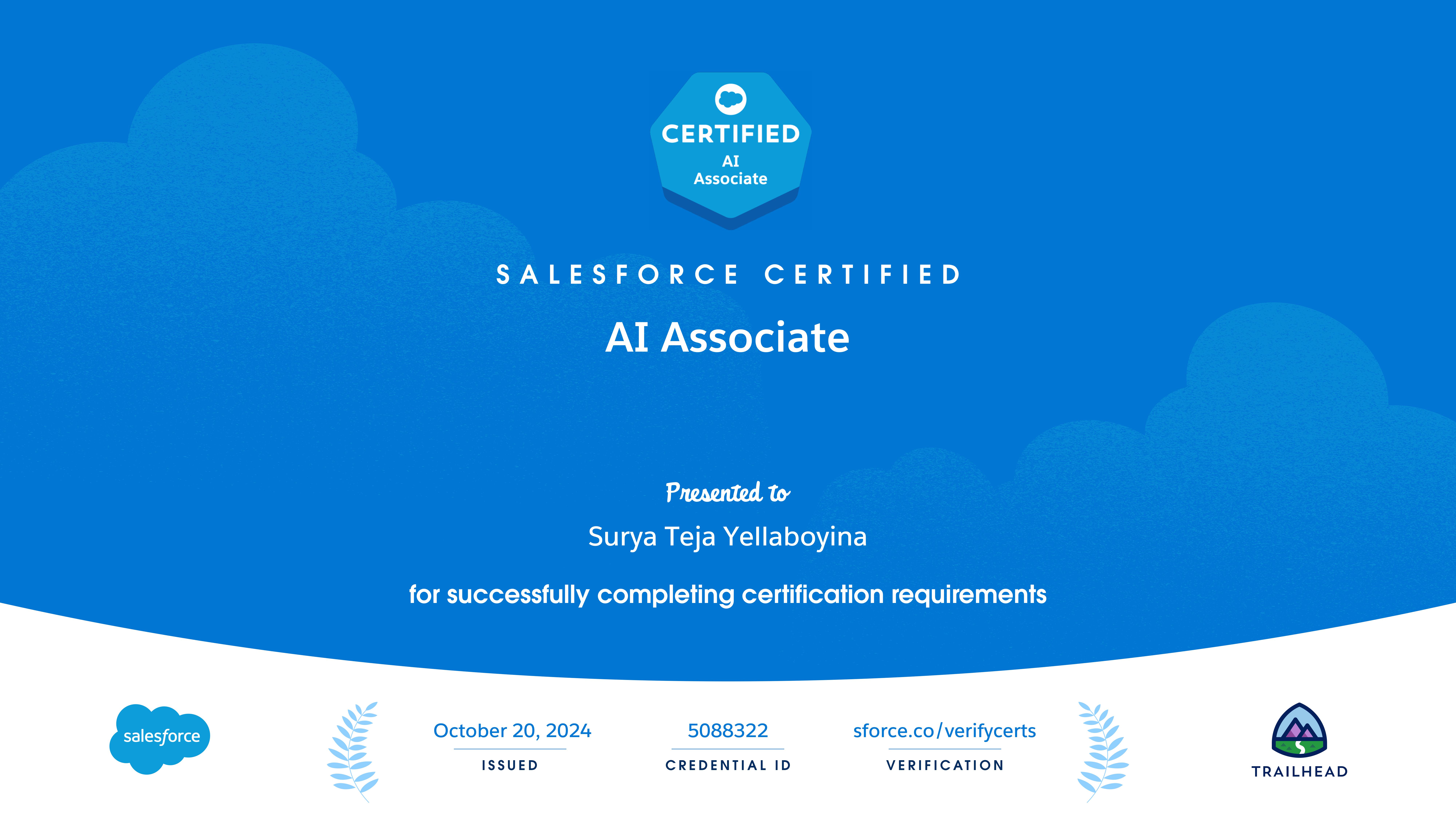 Salesforce AI Associate